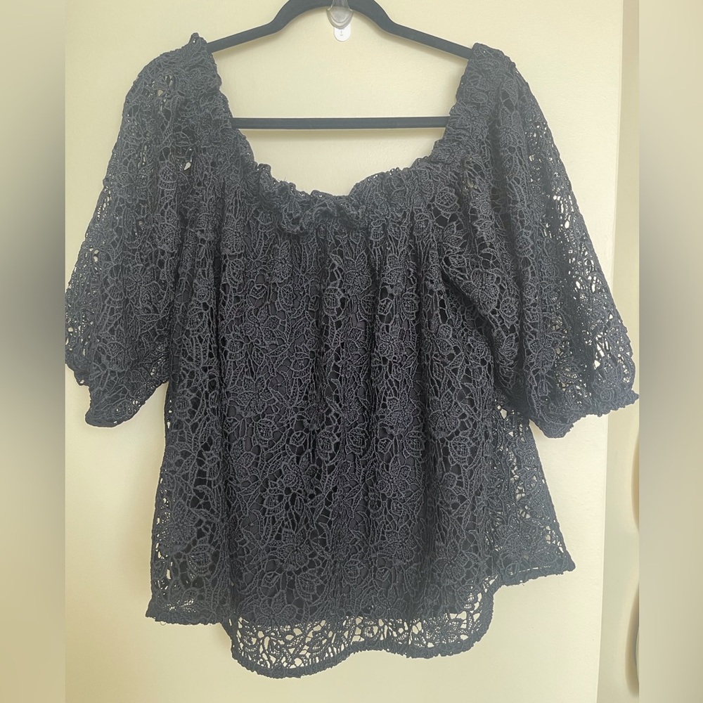 Anthropologie Off The Shoulder Top